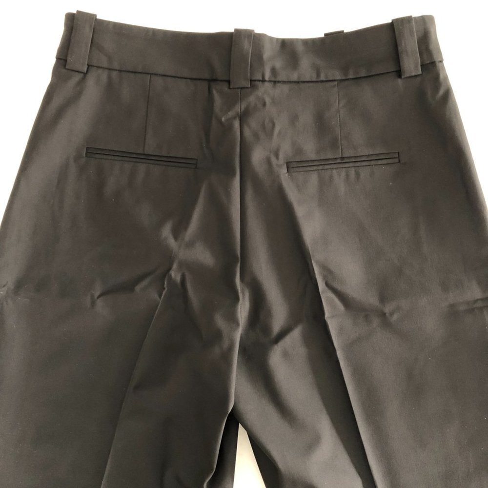 Judith & Charles Basil Bermuda Pant Shorts in Cotton + Viscose Black Sz 10 NWT - Picture 4 of 12